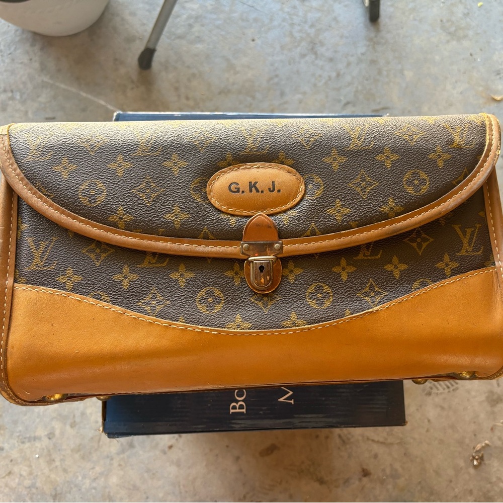 Vintage Louis Vuitton Cosmetic Travel Case